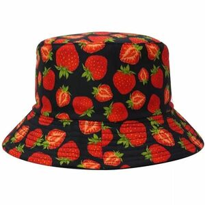 Strawberries Bucketkalap-Tip2/Fekete KP22986 kép