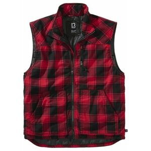 Brandit Lumber Vest red/black kép