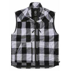 Brandit Lumber Vest white/black kép