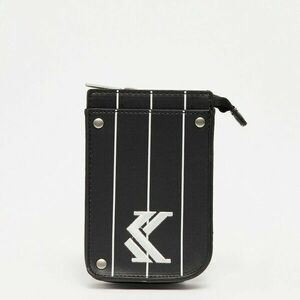 Karl Kani Pinstripe Fake Leather Small Pouch Bag black kép