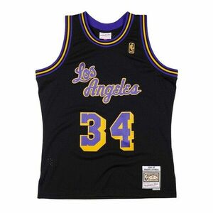 Mitchell & Ness Los Angeles Lakers #34 Shaquille O'Neal Swingman Jersey black kép