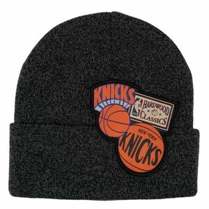 Mitchell & Ness New York Knicks XL Logo Patch Knit black kép