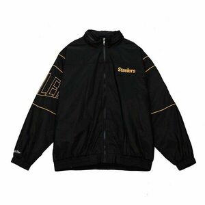 Mitchell & Ness Pittsburgh Steelers Authentic Sideline Jacket black kép