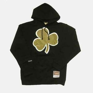 Mitchell & Ness sweatshirt Boston Celtics NBA Gold Team Logo Hoody black kép