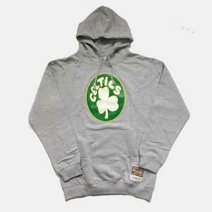 Mitchell & Ness sweatshirt Boston Celtics NBA Team Logo Hoody grey kép