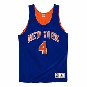 Mitchell & Ness tank top New York Knicks #4 Nate Robinson Reversable Player Tank royal kép