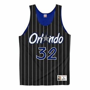 Mitchell & Ness tank top Orlando Magic #32 Shaquille O'Neal Reversable Player Tank black kép