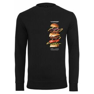 Mr. Tee A Burger Crewneck black kép