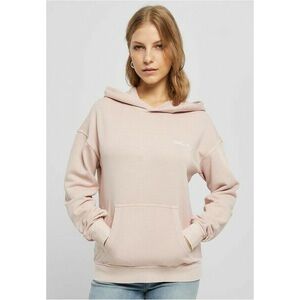 Urban Classics Ladies Small Embroidery Terry Hoody pink kép