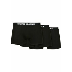 Urban Classics Organic Boxer Shorts 3-Pack black+black+black kép