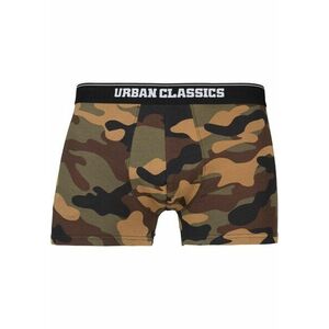 Urban Classics Organic Boxer Shorts 5-Pack wd camo+grn+blk+grey+sw camo kép