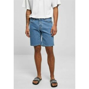 Urban Classics Relaxed Fit Jeans Shorts light blue washed kép
