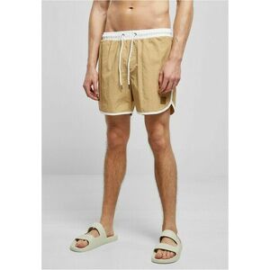 Urban Classics Retro Swimshorts white/unionbeige kép