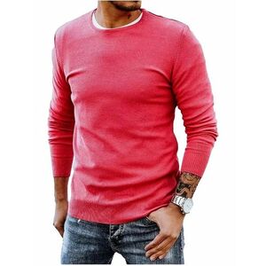 Rózsaszín férfi pulóver kép