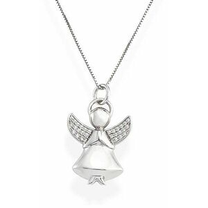 Amen Amen Gyengéd ezüst karkötő cirkónium kövekkel Angels A2BB (lánc, medál) kép