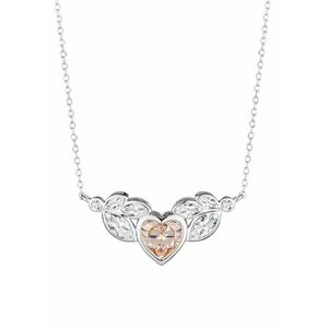Preciosa Preciosa Romantikus ezüst nyaklánc cirkónium kövekkel Preciosa All I Love 5273 61 kép