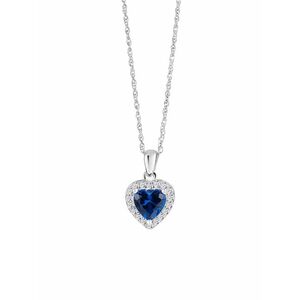 Preciosa Preciosa Gyengéd ezüst nyaklánc szívvel Velvet Heart 5370 68 kép