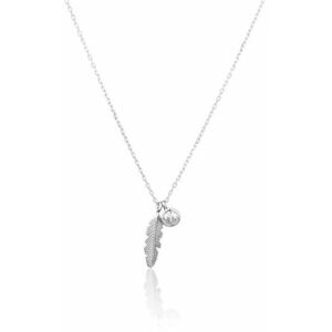 JVD JVD Bájos ezüst nyaklánc SVLN0306XF6BI42 (lánc, 2x medál) kép