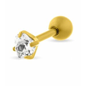 Troli Troli Bájos aranyozott titán piercing VSE6015G-PET kép