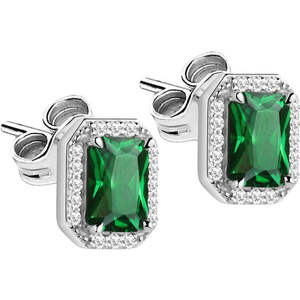 Morellato Morellato Ezüst fülbevaló zöld kristályokkal Tesori SAIW57 kép