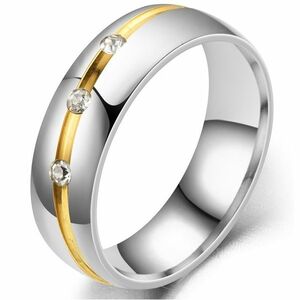 Loyal Női Gyűrű-Ezüst/Arany/52mm KP17388 kép