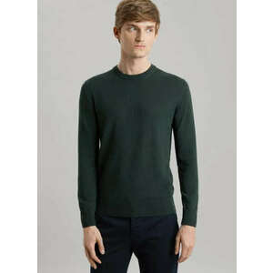 Asket, The Merino Sweater, Férfi pulóver, Zöld, XL - Long kép