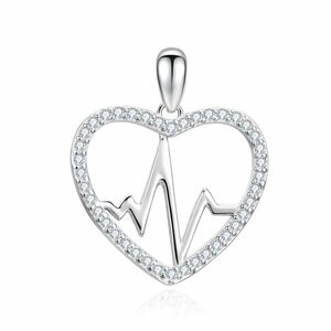 Beneto Beneto Eredeti ezüst szív medál AGH737 kép