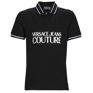 Rövid ujjú galléros pólók Versace Jeans Couture GAGT03-899 kép