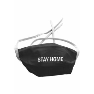 Mr. Tee Stay Home Face Mask 2-Pack black kép