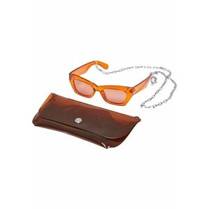 Urban Classics Sunglasses Bag With Strap & Venice brown/silver kép