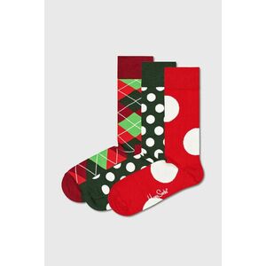 3 PACK Happy Socks Holiday Classics zokni kép