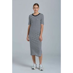 RUHA GANT D1. ICON G STRIPED JERSEY DRESS kék XXL kép