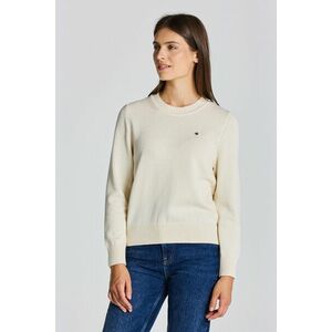 PULÓVER GANT ICON G COTTON C-NECK fehér L kép