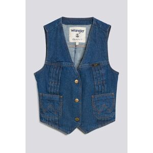 MELLÉNY GANT W. DENIM VEST kék L kép