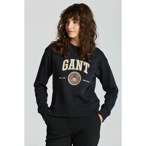 MELEGÍTŐ FELSŐ GANT D1. CREST SHIELD C-NECK SWEAT fekete XL kép