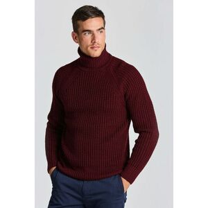 GARBÓ GANT D2. TEXTURED ROLL NECK piros XXL kép