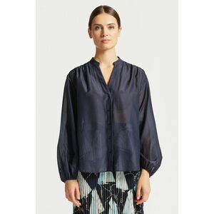 ING GANT REL COTTON SILK BLOUSE kék 38 kép