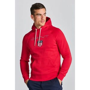 MELEGÍTŐ FELSŐ GANT SHIELD HOODIE piros XS kép