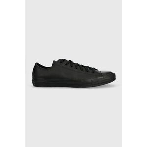 Converse bőr tornacipő fekete, férfi kép