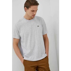 Lacoste t-shirt szürke, férfi, sima kép