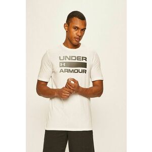 Under Armour t-shirt fehér, férfi, nyomott mintás kép
