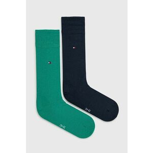 Tommy Hilfiger zokni (2 pár) zöld, férfi kép