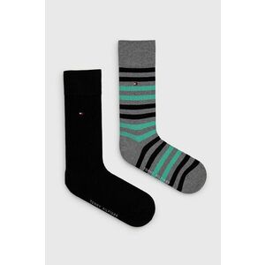 Tommy Hilfiger zokni (2 pár) fekete, férfi kép