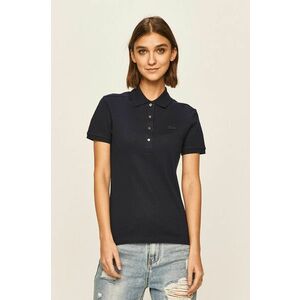 Lacoste t-shirt női, galléros, sötétkék kép