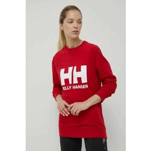 Helly Hansen felső piros, női, nyomott mintás kép