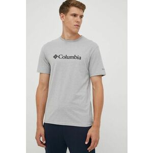 Columbia t-shirt szürke, férfi, nyomott mintás kép