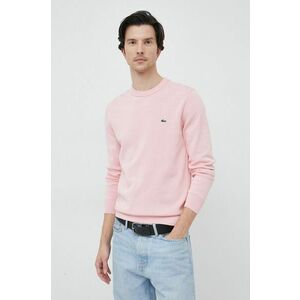 Lacoste pulóver könnyű, férfi, rózsaszín kép