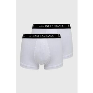 Armani Exchange boxeralsó (2 db) fehér, férfi kép