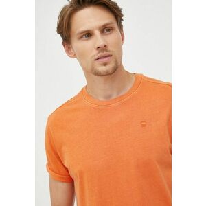G-Star Raw pamut póló narancssárga, sima kép