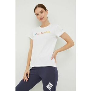 Columbia sportos póló Sun Trek fehér kép